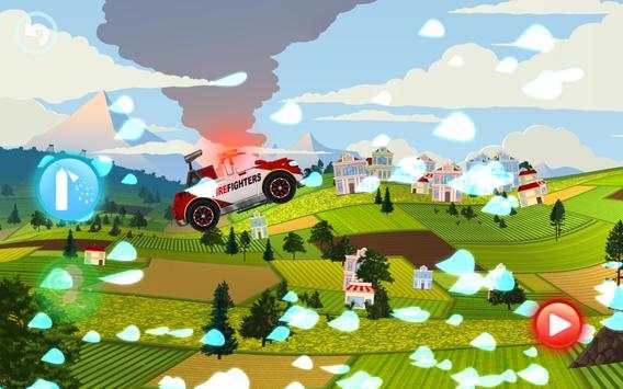 Fire Fighters Racing for Kids screenshot 5