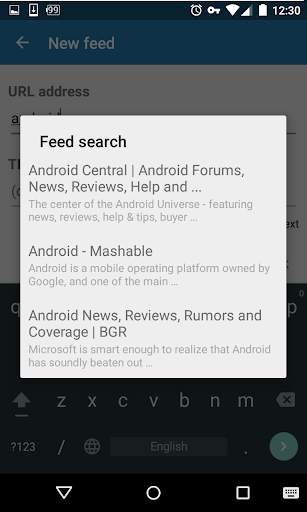 Flym News Reader (old v1 version) screenshot 6
