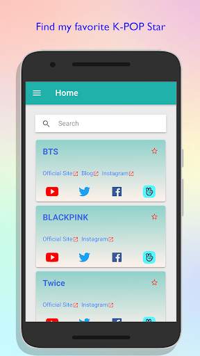 K-POP Star Collection : kpop youtube, sns, vlive screenshot 1