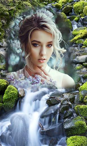 Water Fall Photo Frames screenshot 2