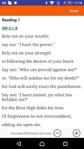 Roman Catholic Calendar screenshot 4