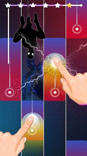 Spider Hero Man Piano screenshot 2