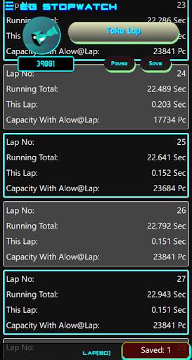 EG Stopwatch screenshot 2