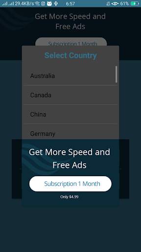 VPN UPGRADE - Proxy de VPN rápido screenshot 4