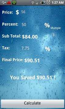 The Discount Calculator Lite screenshot 2