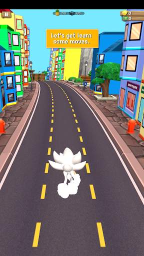 Subway Soni Blue Hedgehog Dash - Endless Run Game screenshot 1