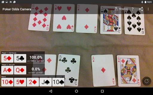 Poker Odds Camera Calculator screenshot 11