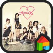 Pink LUV LINELauncher Theme 4.1