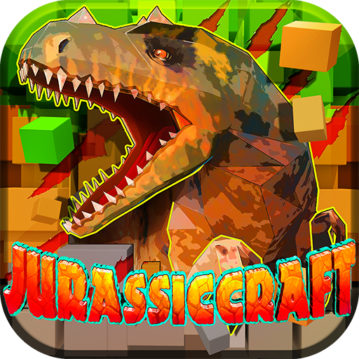 JurassicCraft: Free Block Build &amp; Survival Craft icon