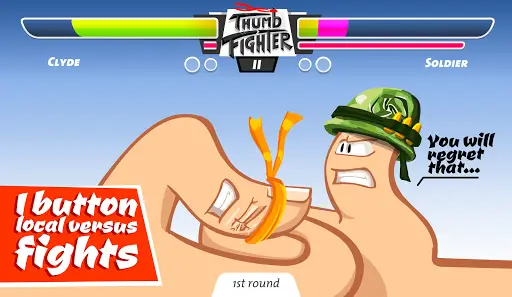 Thumb Fighter screenshot 2