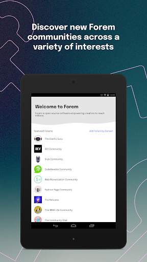 Forem screenshot 5