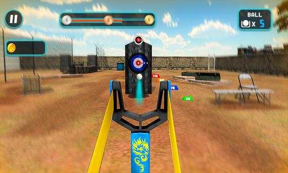 Slingshot Bird Hunt 3D Shooting Range Fun Game screenshot 2