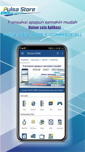 Pulsa Store: Pulsa, Data, PPOB, E-Commerce & Games скриншот 1