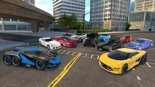 Racing in Car 2021 screenshot 1