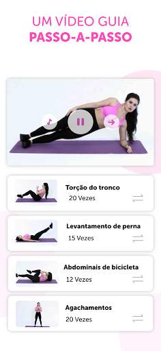 FitHer: Treino para mulheres screenshot 3