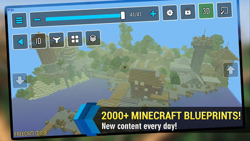 MCProApp build companion, blueprints for Minecraft screenshot 1