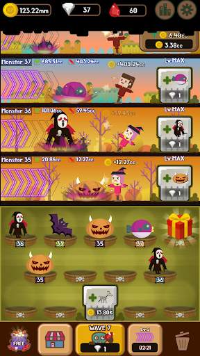 DungeonMon : Offline Idle Merge Game screenshot 6