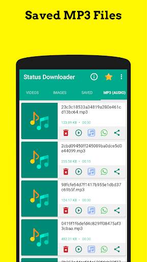 Status Viewer And Downloader | Video Status to MP3 6 تصوير الشاشة