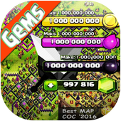 Cheat for Clash Of Clans FHX Server Magic Prank! icon