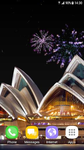 Fireworks Live Wallpaper screenshot 4