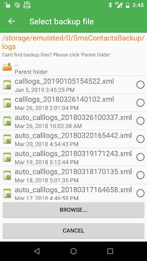 Call Blocker & Call Logs Backup screenshot 6