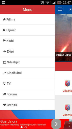 Futboll Klub Vllaznia App 6 تصوير الشاشة