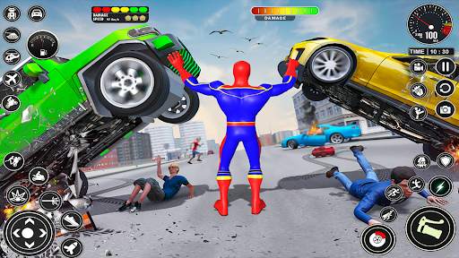 Rope Superhero Games Rope Hero screenshot 4