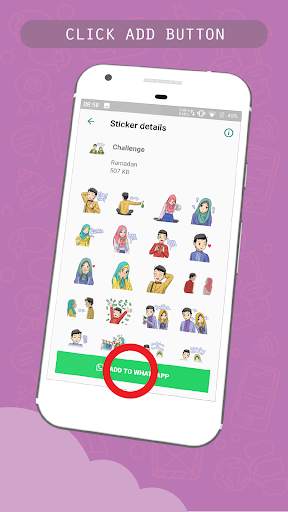 Ramadan Sticker for WhatsApp Messenger screenshot 3