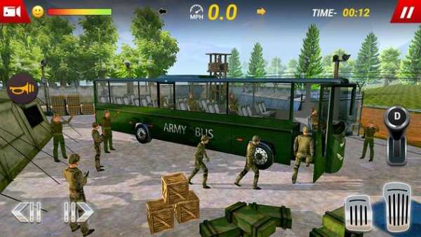 Army Bus Transport Duty 2019 screenshot 1