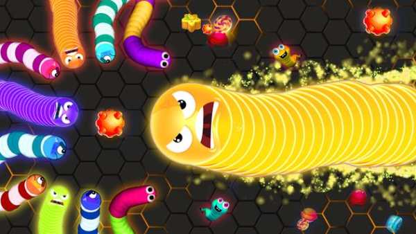 Worms Voracious Zone .io - Slithering Mask screenshot 2