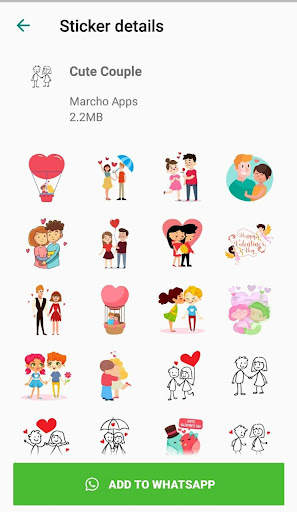 Valentine Day Stickers-WAStick screenshot 2