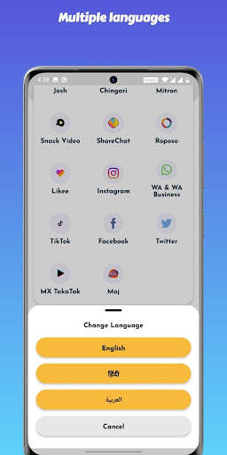 Social media Downloader -All in One Status Saver screenshot 8