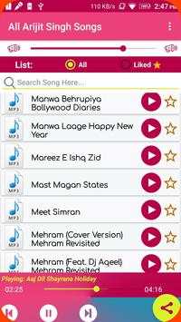 Arijit Singh Songs screenshot 1