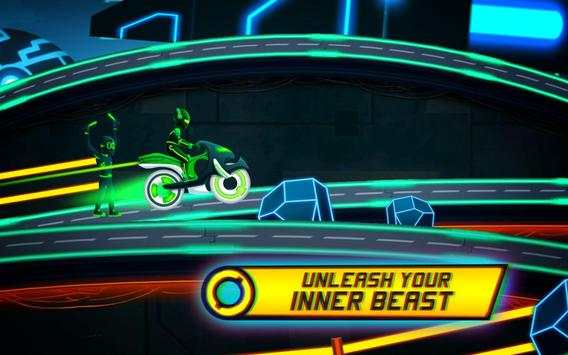 Bike Race Game: Traffic Rider Of Neon City screenshot 4