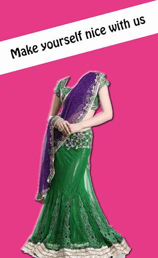 lehnga choli photo maker screenshot 2