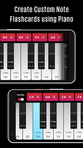 Note Flash -Learn Music Sight Read Piano Flashcard screenshot 2