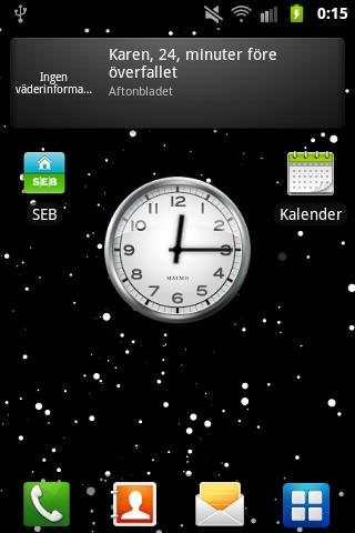 Space Travel Live Wallpaper screenshot 3