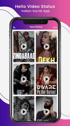 Hello Video Status - Indian Social App screenshot 2