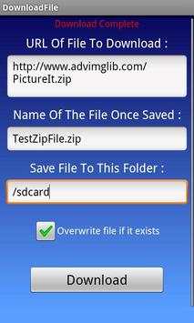 DownloadFile 2 تصوير الشاشة