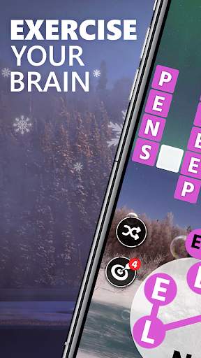 Word in Nature - Anagrams & Crossword search games screenshot 1