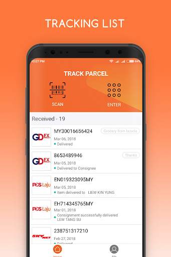Track Poslaju J&T Skynet Cityl screenshot 2