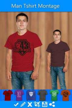 Man Tshirt Montage PhotoEditor screenshot 4