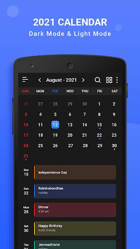 Calendar - Calender app screenshot 4