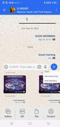 G CHAT: Free video calls and messages screenshot 3