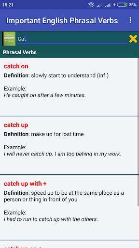 Wow! English Phrasal Verbs screenshot 3