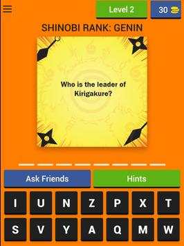 Shinobi Trivia: Naruto screenshot 10