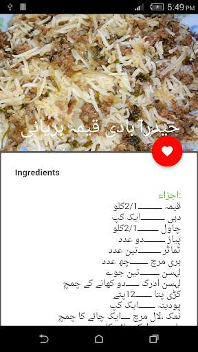 Urdu Rice Recipes screenshot 2