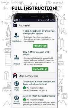 OlympBot – robot for Olymp Trade Platform स्क्रीनशॉट 3