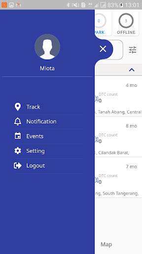 Vinaa Car tracking & Fleet management app स्क्रीनशॉट 8