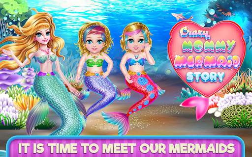Crazy Mommy Mermaid Story скриншот 1
